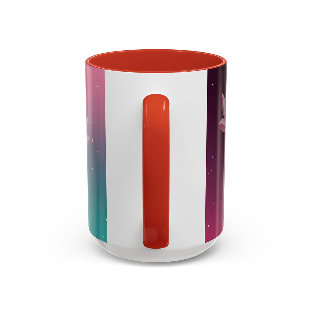 Lotus Blossom Accent Coffee Mug