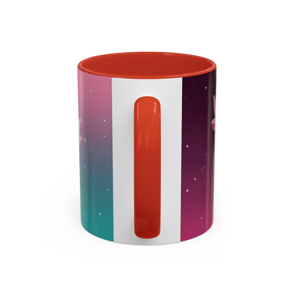 Lotus Blossom Accent Coffee Mug