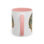 Retro Vibes Alien Accent Mug