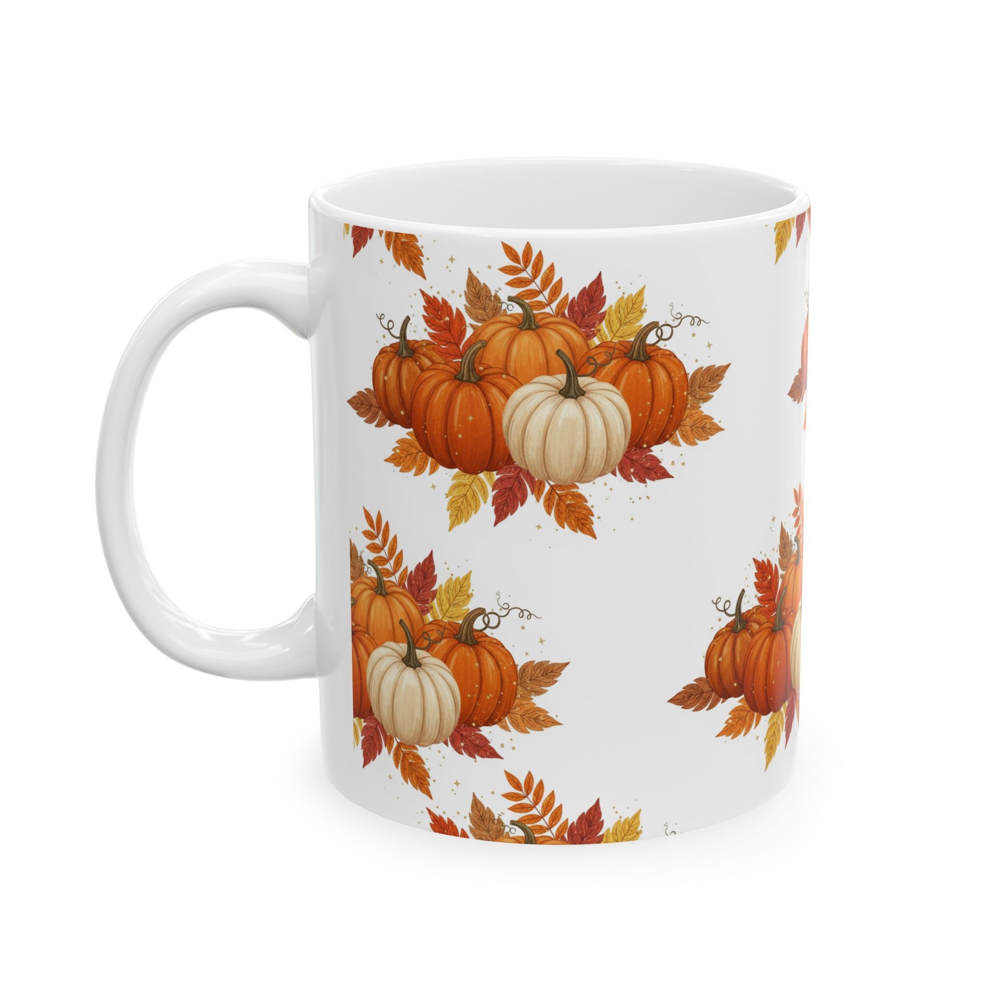 Autumn Pumpkin Ceramic Mug