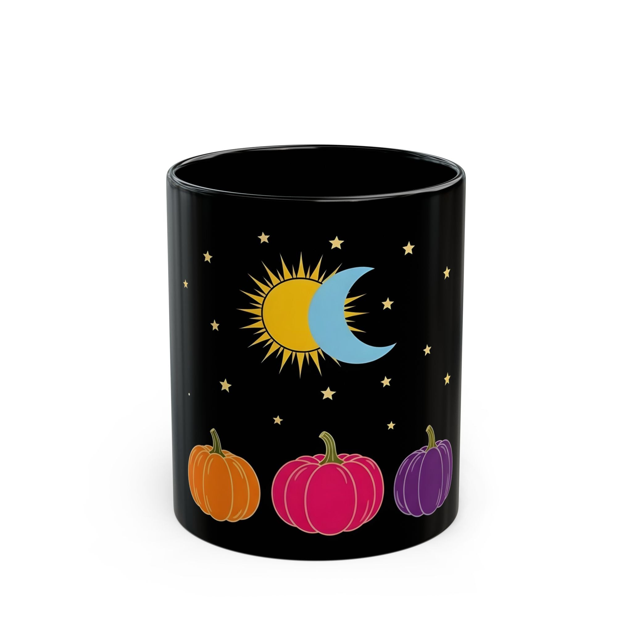 Pumpkin Night Ceramic Mug