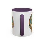 Retro Vibes Alien Accent Mug
