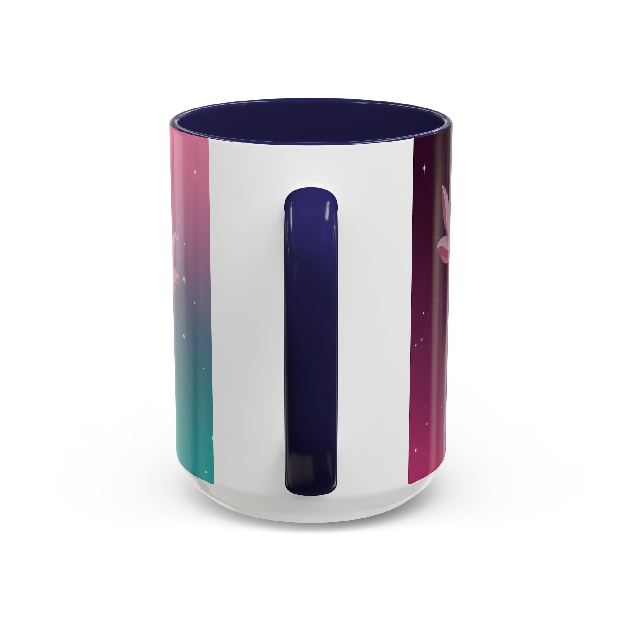 Lotus Blossom Accent Coffee Mug
