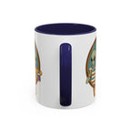 Retro Vibes Alien Accent Mug