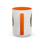 Retro Vibes Alien Accent Mug