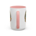 Retro Vibes Alien Accent Mug