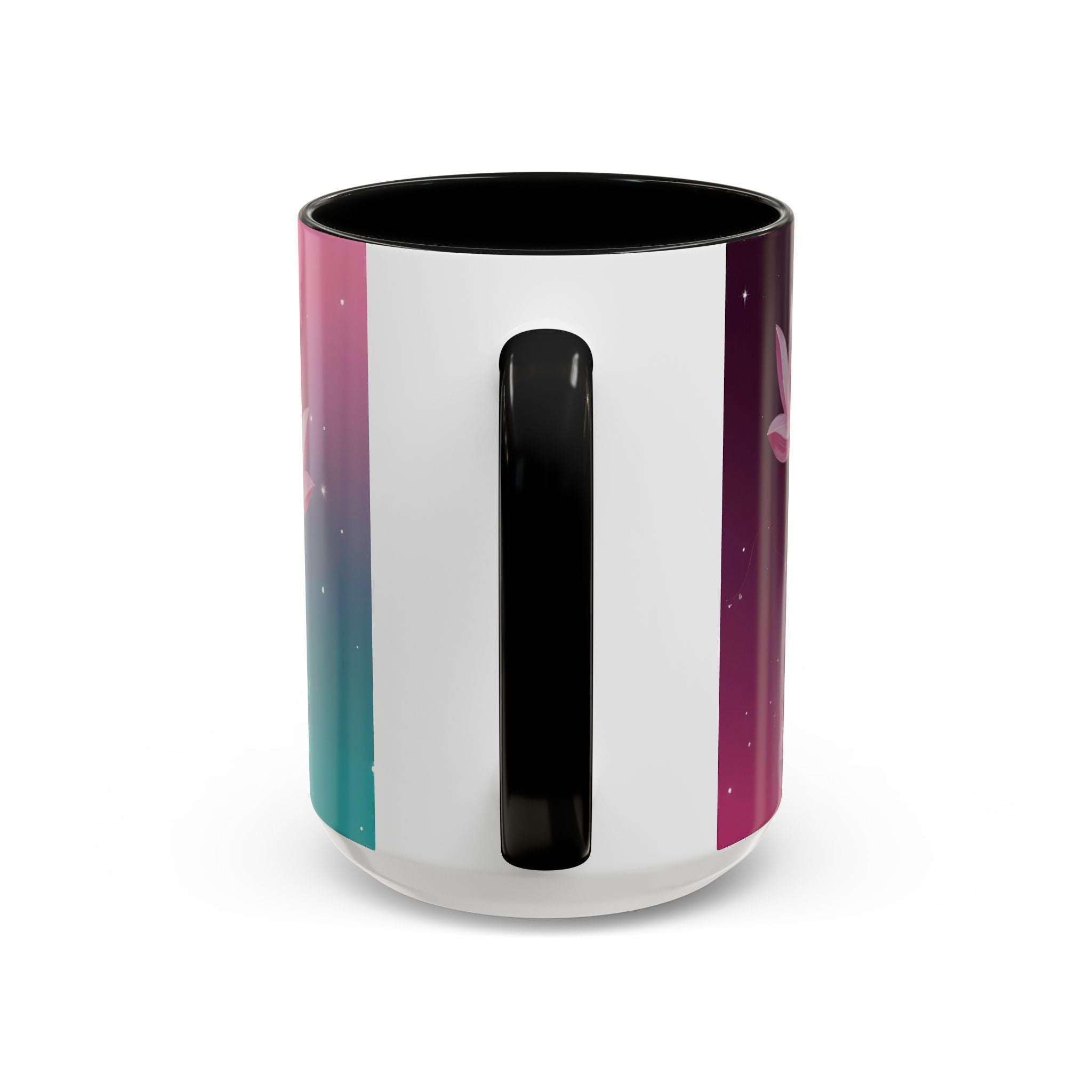 Lotus Blossom Accent Coffee Mug