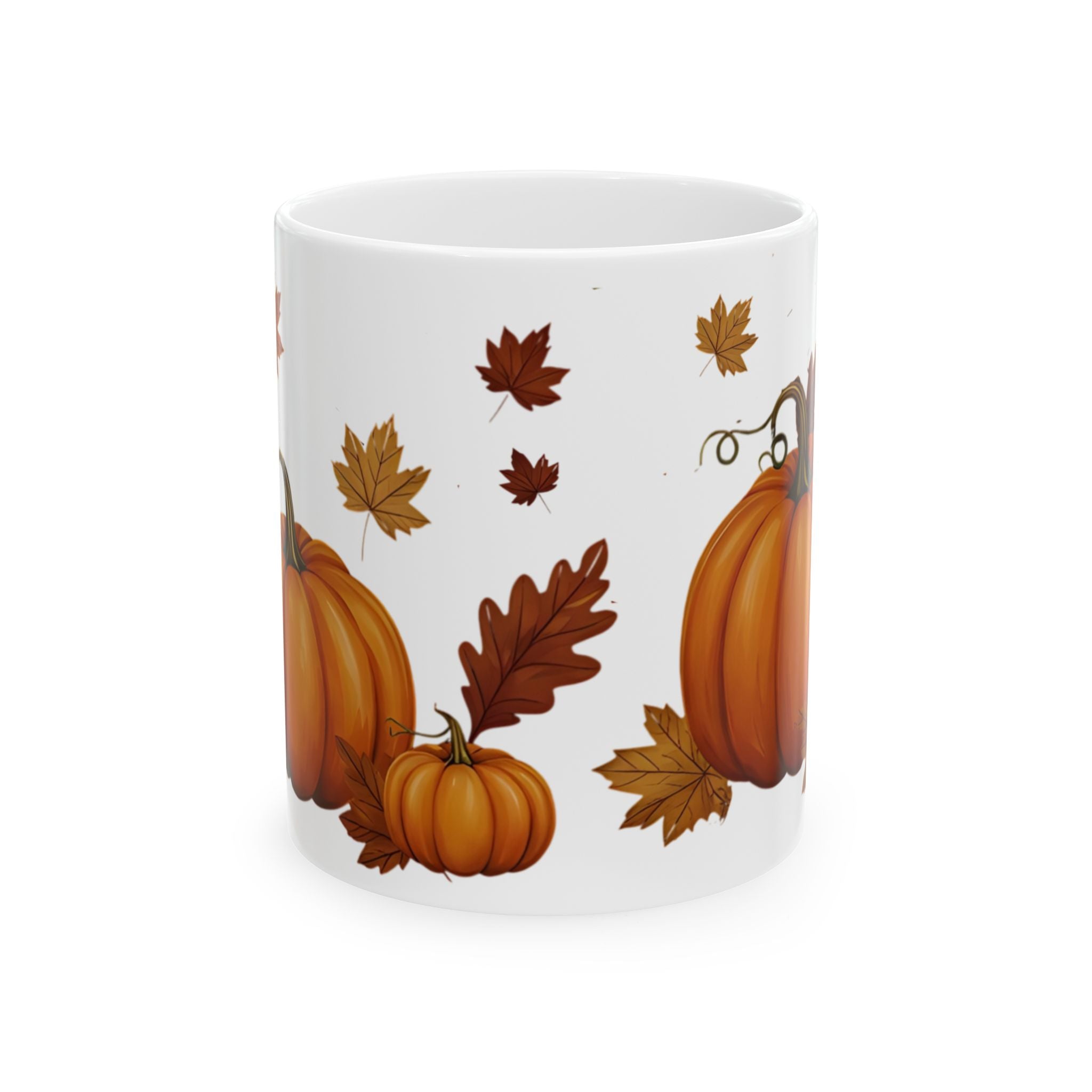 Autumn Pumpkin Ceramic Mug