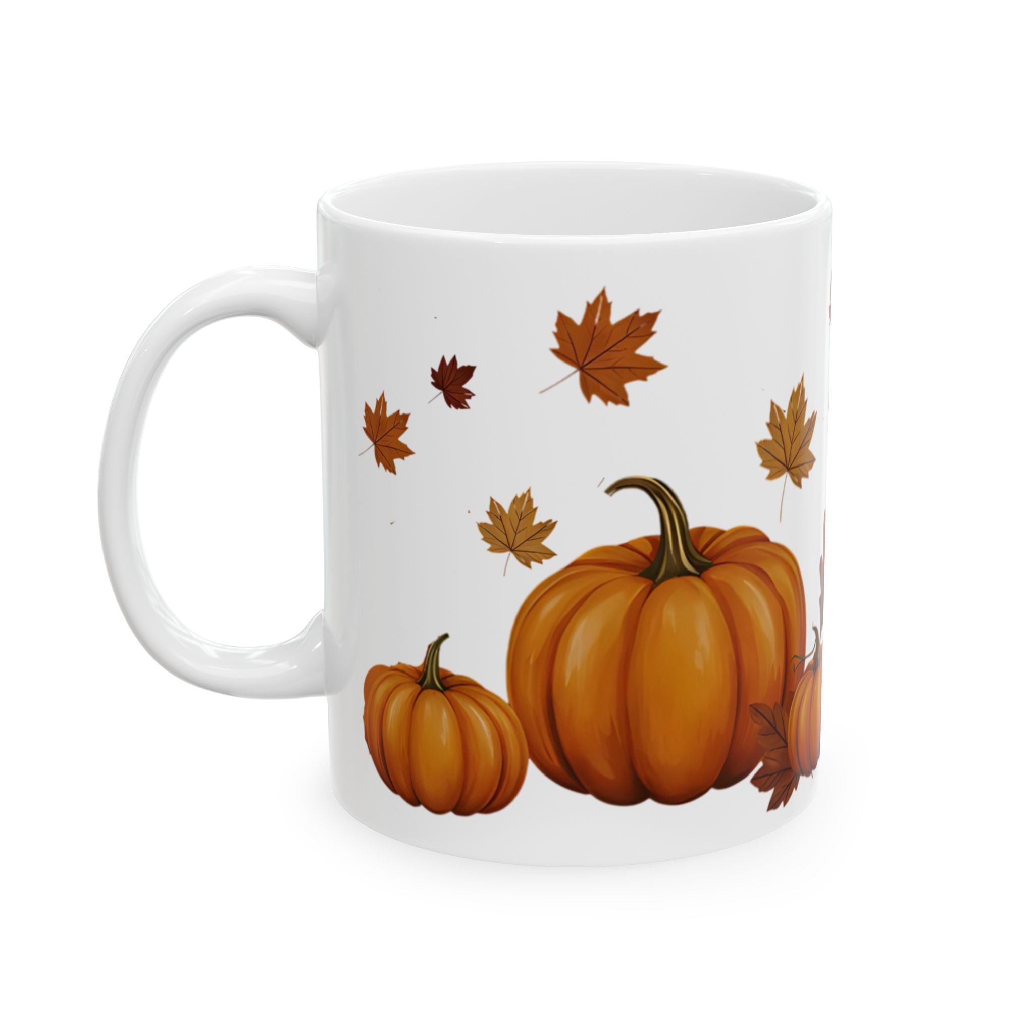 Autumn Pumpkin Ceramic Mug