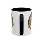 Retro Vibes Alien Accent Mug
