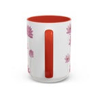 Lotus Floral Accent Mug
