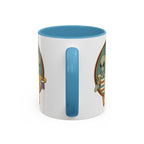 Retro Vibes Alien Accent Mug