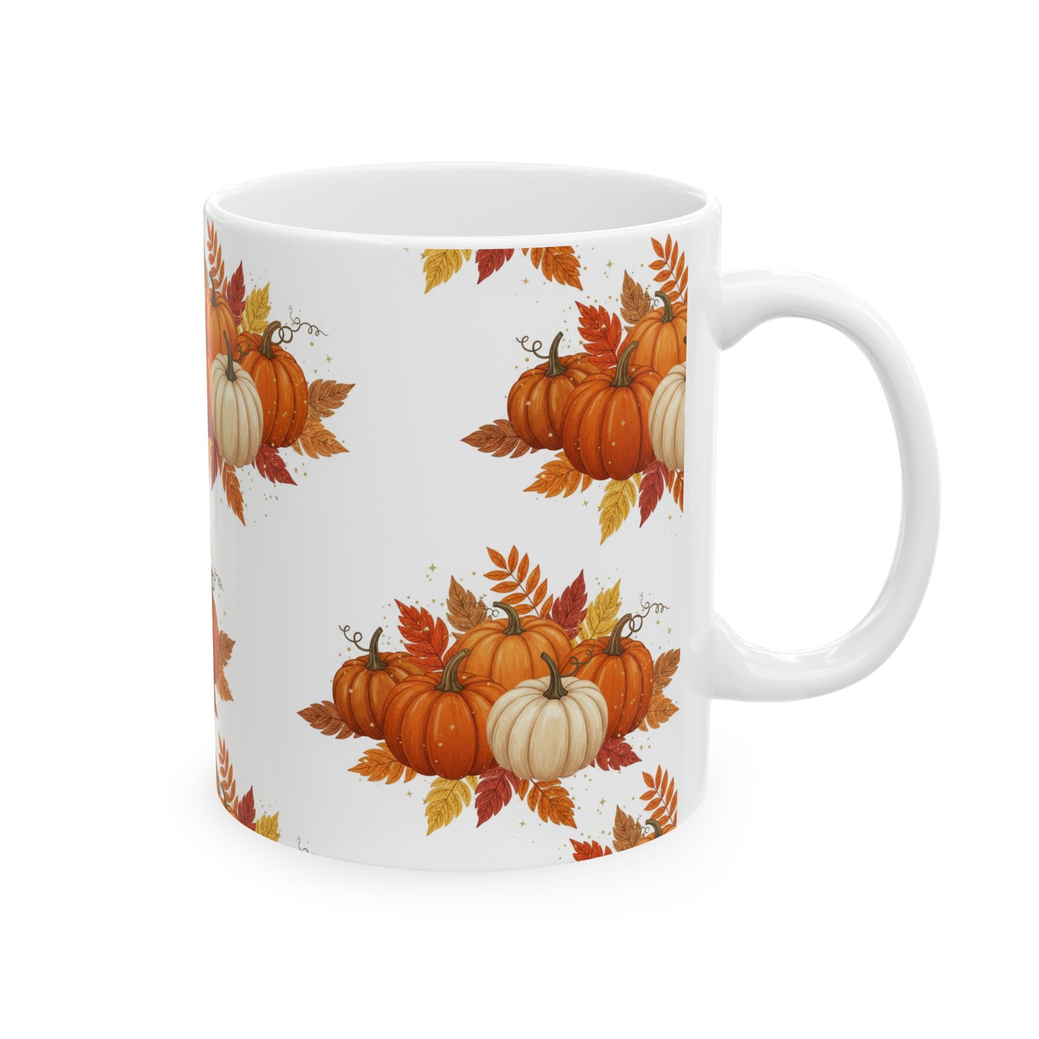 Autumn Pumpkin Ceramic Mug