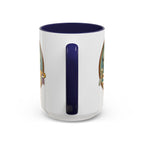 Retro Vibes Alien Accent Mug