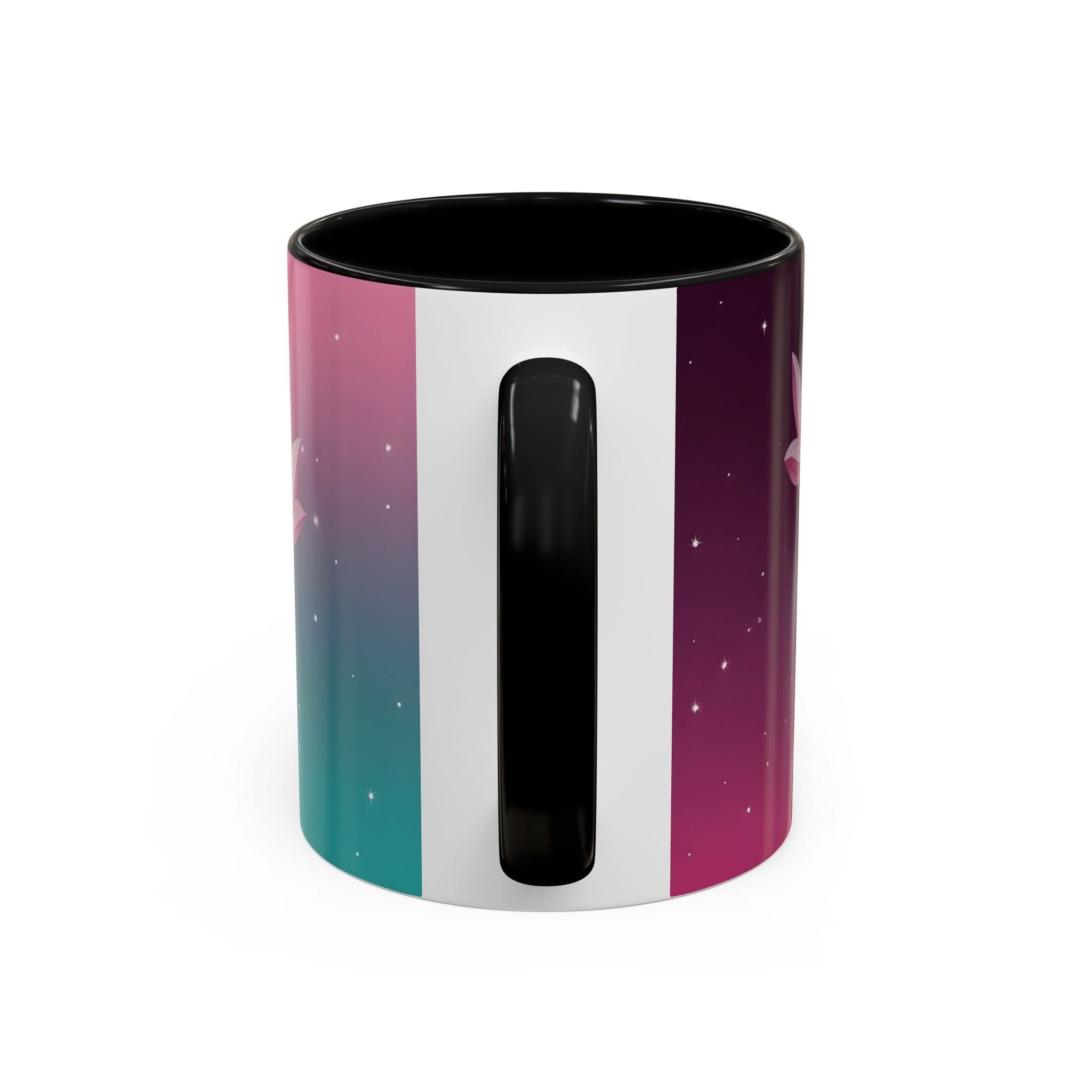 Lotus Blossom Accent Coffee Mug