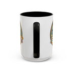 Retro Vibes Alien Accent Mug