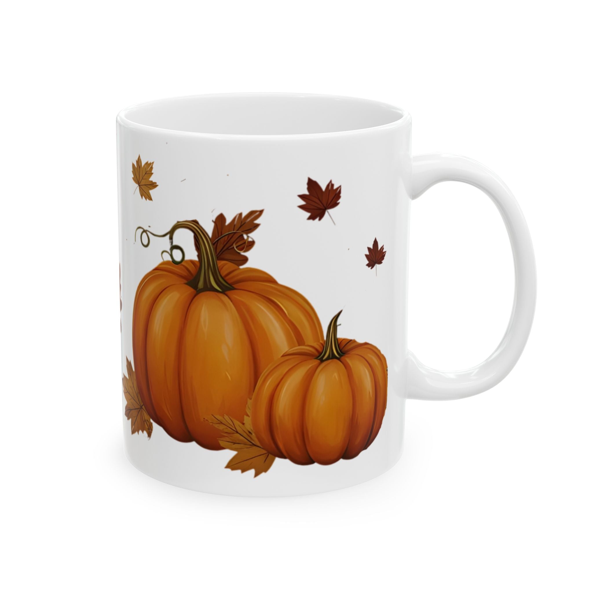 Autumn Pumpkin Ceramic Mug