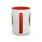 Retro Vibes Alien Accent Mug