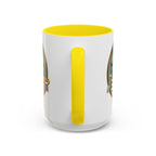 Retro Vibes Alien Accent Mug